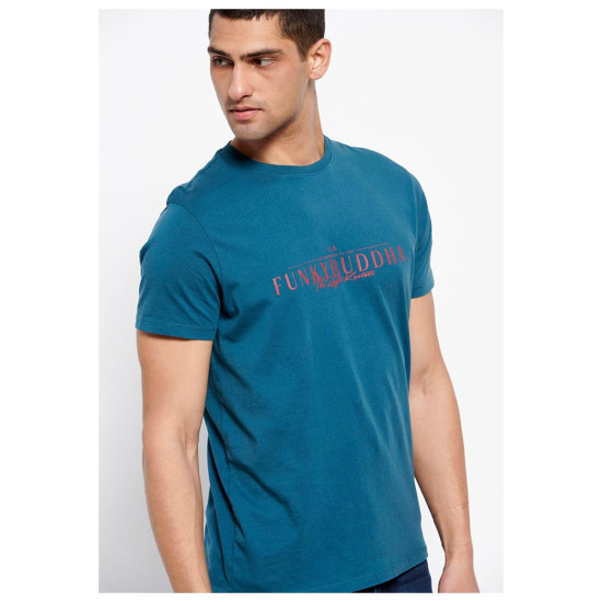 Funky Buddha Ανδρική κοντομάνικη μπλούζα